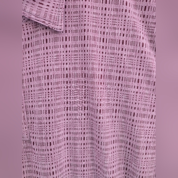 THE CHARGE STATELY APPAREL 1/4 button S Sleeve Poly Golf Polo Shirt. Mens XXL - Picture 3 of 8